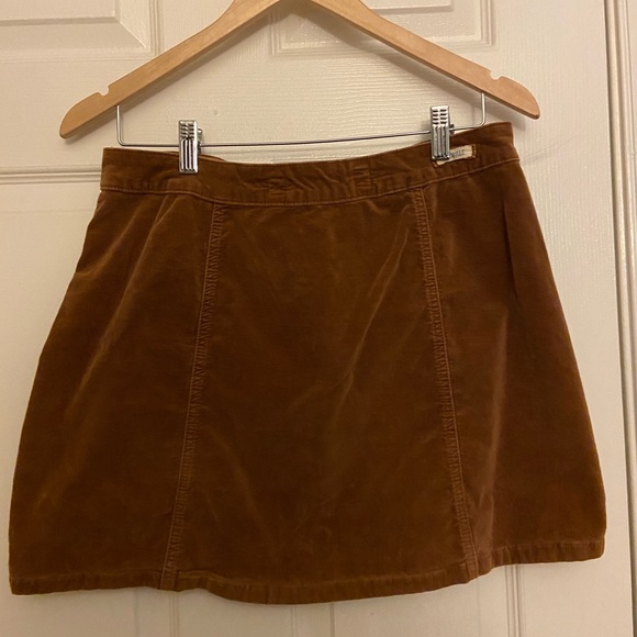 BRANDY MELVILLE Brown Suede SKIRT - Picture 4 of 4